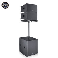 Sistema de Audio Profesional PA, Altavoz para Fiestas DJ, Line Array, Equipo de Sonido Profesional, Iluminación Profesional de Audio y Video Pasiva