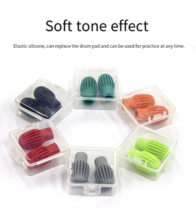Protège-pointes de baguette de batterie en silicone, housse de protection pour batte de grosse caisse, accessoires de batterie pour l'entraînement, vente en gros OEM - Product Image 2