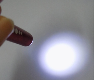 Mini stylo-tige pour infirmières, en alliage d'aluminium, avec calibre coussinet, éclairage médical à LED pour médecins infirmières - Product Image 3