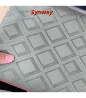 Tissu polyester matelassé écologique haute résistance 630GSM pour housses de canapé, coussins de chaise de bureau et rembourrage de meubles d'intérieur