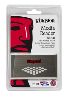 100% Original in Stock Kingston FCR-HS4 All in One USB3.0 <b>Card</b> Reader for <b>SD</b>/SDXC/microSD/MS/Compact Flash CF <b>Cards</b> - Product Image 4