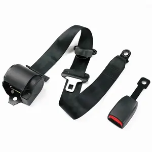 Wholesale E-mark Auto Parts Retractable Universal Seatbelt Emergency Locking Car Safety Seat Belt