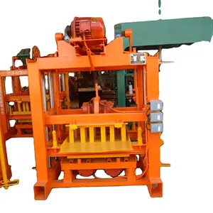Shengya faible investissement QTJ4-40B machine à briques à emboîtement machine à briques automatique pour les projets de construction