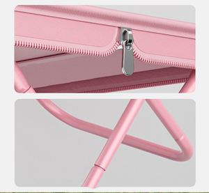 كرسي تخييم شبكي قابل للطي للاستخدام في الأماكن المغلقة بأسلوب حديث سهل الحمل كرسي وردي قابل للطي للأطفال - Product Image 2