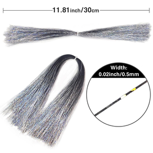 Ensemble <span class=keywords><strong>de</strong></span> matériaux <span class=keywords><strong>de</strong></span> montage <span class=keywords><strong>de</strong></span> <span class=keywords><strong>mouches</strong></span> 10 couleurs Ondulation Flashabou Leurre <span class=keywords><strong>de</strong></span> pêche faisant <span class=keywords><strong>des</strong></span> fournitures <span class=keywords><strong>pour</strong></span> les <span class=keywords><strong>mouches</strong></span> Flash Fiber Set 09D-0100 (B07) - Product Image 2
