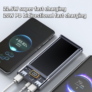 ใส Power Bank 10000มิลลิแอมป์ชั่วโมงโทรศัพท์มือถือแบบพกพา Power Bank สำหรับ <span class=keywords><strong>Iphone</strong></span> - Product Image 5