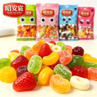Bonbons Gélifiés Zhaoanchen Export, Formes Assorties, Acidulés, Multicolores, Sac de 500g, Doux, à Base de Glucose, Conservation au Réfrigérateur, Gouttes de Jus