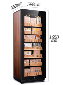 Refrigerador para Vinos, Enfriador, Humidor para Cigarros, Gabinete Compacto Independiente, Nevera para 103 Botellas, Control Digital, Puerta de Vidrio Bx-308 - Product Image 6