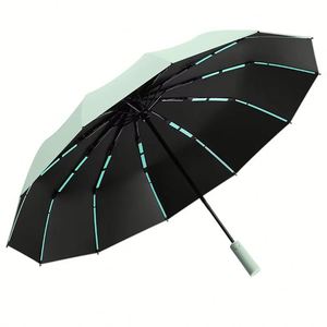Paraguas Plegable Automático Reforzado con 96 Varillas, Super Resistente al Viento, Grande, para Todo Clima, Protección UV contra Lluvia y Sol, Parasol Ejecutivo - Product Image 1