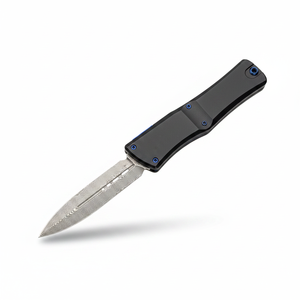 Navaja plegable de acero de Damasco Micro Tech, multifuncional, de alta dureza, para defensa personal, portátil y herramienta para exteriores. - Product Image 4