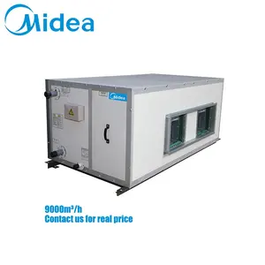 Midea 취급하는 380-415V-3Ph-50Hz 51.2kw 9000cfm 반환 공기 중단 청정실 단위를 취급하는 공기