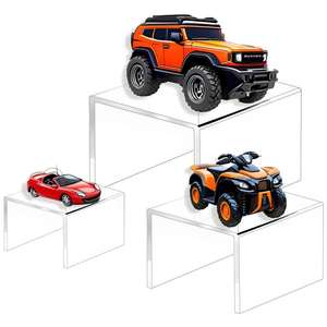 حامل عرض متعدد الطبقات من الأكريليك مع طباعة بالأشعة فوق البنفسجية للتخزين وعرض المجوهرات والتماثيل - Product Image 4