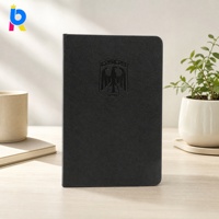 Libreta de Cuero PU A5 Premium, Agenda, Planificador con Logotipo Estampado en Caliente, Caja de Regalo de Lujo para Regalos Corporativos de Oficina