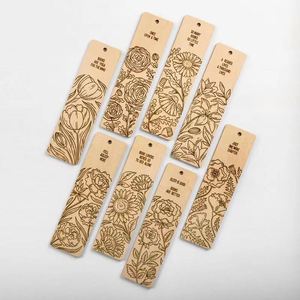 High Quality Custom <b>Bookmark</b> Laser Engraving Wooden <b>Bookmarks</b> Wood Crafts - Product Image 2