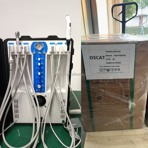 Unidad Dental <span class=keywords><strong>Veterinaria</strong></span> Portátil OSCAT, Equipo Médico para Mascotas, Sistema de Tratamiento Dental Móvil, Compresor sin Aceite, Clínica <span class=keywords><strong>Veterinaria</strong></span> - Product Image 2