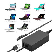 Chargeur de batterie d'ordinateur portable électronique de remplacement Japter 36W 12V 2.58A avec port USB, adaptateur secteur pour Microsoft Surface Pro RT 2