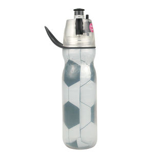 Botella de Agua Deportiva con Diseño de Fútbol, Tapa con Rociador, Enfriamiento Directo, Portátil, para Camping, Gimnasio, con Pulverizador y Boquilla - Product Image 2