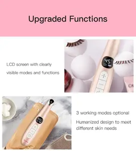 Portable Intelligent Electric Vibrating Eye Massager Eye Wand With Heat And Red Light