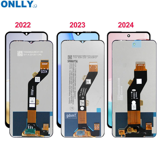 Mobile Phone Lcd for Tecno Display Original Oled Tft Incell Spark Go 2023 2020 2021 2022 2024 Touch