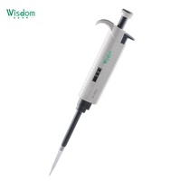 Micropipette de laboratoire électronique autoclavable mécanique à volume réglable WISDOM
