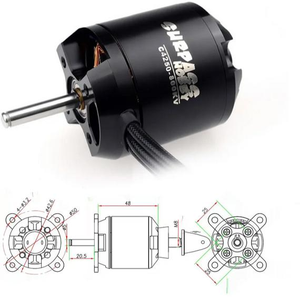 SURPASS HOBBY C4250 4260 800KV 600KV 외부 회전 브러시리스 모터 RC UAV 멀티 로터 헬리콥터용 - Product Image 5