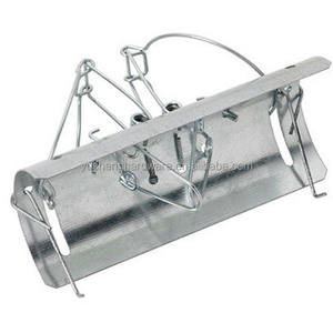 Pièges à taupes métalliques d'extérieur réutilisables, robustes, demi-tunnel, à bas prix, pour la capture des taupes et des gaufres dans la cour, la pelouse et le jardin - Product Image 2