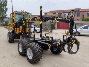 Gru a Trattore Haiju per Trasporto Legname, Alimentazione Idrostatica Diesel, <span class=keywords><strong>Dimensioni</strong></span> (L*W*H) 6000*1800*2490MM - Product Image 1