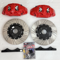 Kit de gros freins de mise à niveau des performances RS 9N étrier à 6 pots 380*36mm pour vw Golf Mk5 Mk6 gti Mk7