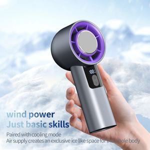 Ventilador Portátil Recargable de 3000 mAh con USB, Mini Ventilador Portátil para Exteriores, Ventilador con Batería Recargable - Product Image 6