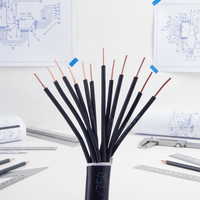 Kabel Kontrol KVV Tahan Api Multikonduktor Tembaga Berisolasi PVC untuk Distribusi Daya