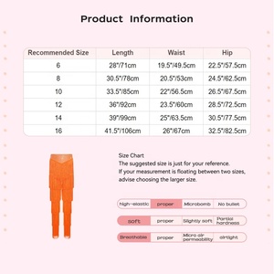 Trajes de Baile para Niñas de 6 a 16 Años, Pantalones con Flecos para Baile Latino, Samba, Rumba, Cha-Cha, Salsa, para Danza Contemporánea - Product Image 6