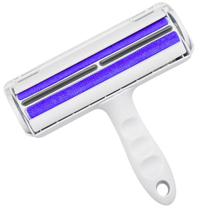 Brosse de toilettage pour animaux personnalisable avec logo, vente en gros, brosse à poils pour canapé et tapis, rouleau anti-poils réutilisable et autonettoyant pour chiens et chats - Product Image 1