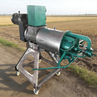 Équipement automatique de déshydratation du fumier de vache, presse à vis, séparateur solide-liquide, machine de déshydratation du fumier animal