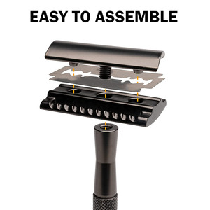 Cổ điển đôi cạnh an toàn dao cạo sinh thái thân thiện không nhựa dao cạo - Product Image 4