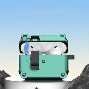 Custodia per auricolari <span class=keywords><strong>AirPods</strong></span> Pro 3 antiurto automatica Pop-up Hard PC TPU custodia per <span class=keywords><strong>AirPods</strong></span> 4 Pro 3 Cover protettiva - Product Image 3