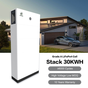 15kWh 20kWh 30kWh 256V 고전압 리튬인산철(LiFePO4) 리튬 이온 스택형 배터리 ESS BESS 온/오프 그리드 상업용 산업용 태양광 OEM - Product Image 2