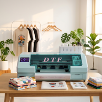 Imprimante DTF numérique A3 Fcolor rose XP600 pour film PET 13 pouces avec four rose pour tous textiles