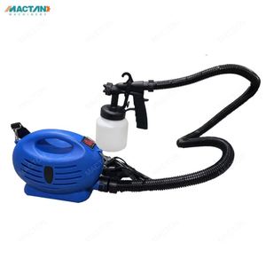 Pistola de Pintura Eléctrica HVLP con Turbina Azul, Manguera y Boquilla - Product Image 1