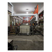Nouvelle ligne de galvanisation électrolytique automatique professionnelle avec pompe et moteur pour l'industrie des quincailleries