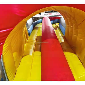 Madness Challenge Inflables Carrera de obstáculos Carnaval Juegos deportivos Paseo Figura 8 Carrera de obstáculos para niños y adultos - Product Image 4