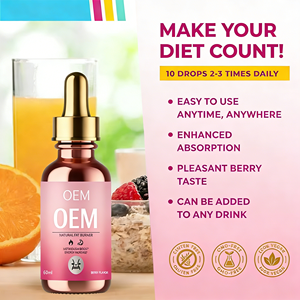 Gouttes liquides amincissantes naturelles à marque privée OEM/ODM, brûleur de graisse rapide à base de plantes, L-Carnitine, L-Arginine, pour la perte de poids chez l'adulte - Product Image 4