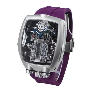Montre mécanique automatique pour homme, livraison directe, boîtier de forme irrégulière, bracelet en silicone, résistante à l'eau 50m, style sport évidé - Product Image 3