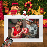 Bingkai Foto Digital WiFi Frameo 8 Inch Layar IPS Terlaris dengan Jam dan Pemutar Video MP3 (MP4/AVI)