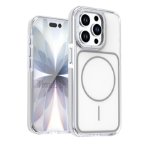 Étui de téléphone robuste magnétique haute résistance pour iPhone 14 Pro, double couche, protection antichoc, protection intégrale du corps