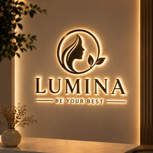 Enseignes lumineuses LED rétroéclairées personnalisées en métal pour logo d'entreprise, pour mur intérieur de bureau, approuvées UKCA CE pour l'image professionnelle de votre marque <span class=keywords><strong>à</strong></span> <span class=keywords><strong>Londres</strong></span> - Product Image 1