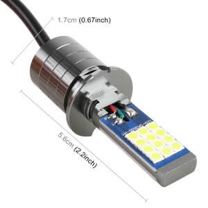 Bombillas LED SMD-3030 H3 para Faros Antiniebla de Coche, 12-24 V, 10.5 W - Product Image 3