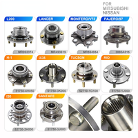 Front Wheel Hub Bearing Japan Auto Rear Wheel Bearing Hub for Toyota Vitsz Hiace Altis Mitsubishi Grandis L200 Ford Hyundai
