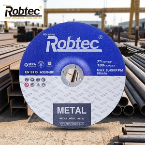 Disque de coupe 180x 3.2 X22.23 <span class=keywords><strong>T42</strong></span> pour acier inoxydable et métal 80m/<span class=keywords><strong>s</strong></span> - Product Image 1