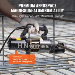 เครื่องตัดเหล็กเส้นแบบพกพา CE HandHeld Hydraulic ขนาด 20 มม. ใช้งานง่าย สำหรับงานก่อสร้าง เครื่องตัดเหล็กเส้นไฟฟ้าแบบพกพา ลดราคา - Product Image 2