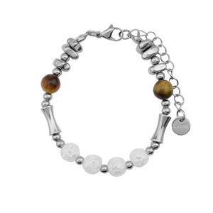 New Vintage Simple Popular Design Handmade Pearl <b>Beaded</b> <b>Bracelet</b> Titanium Steel Light Luxury Unisex's <b>Bracelets</b> Fashion Jewelry - Product Image 6